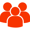 multiple users silhouette